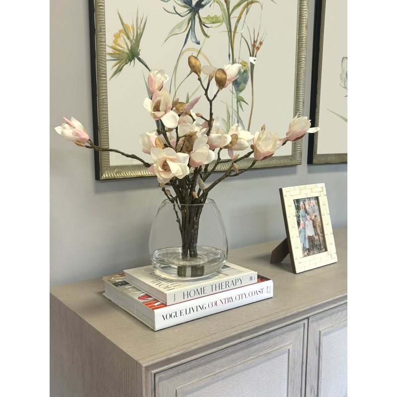 Magnolia Arrangement, Pink/Cream