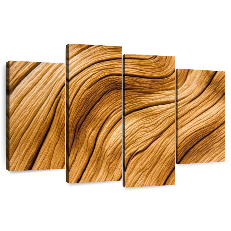 Avery Pine Tree Bark Abstract, 48" H x 75" W