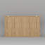 Wall-Mounted Display Shelf With 4 Tier, Solid Pine And Hardwood Construction, Arched Trim, Natural Finish