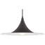 Luminaire suspendu conique 1 lumière Gelila-639994435