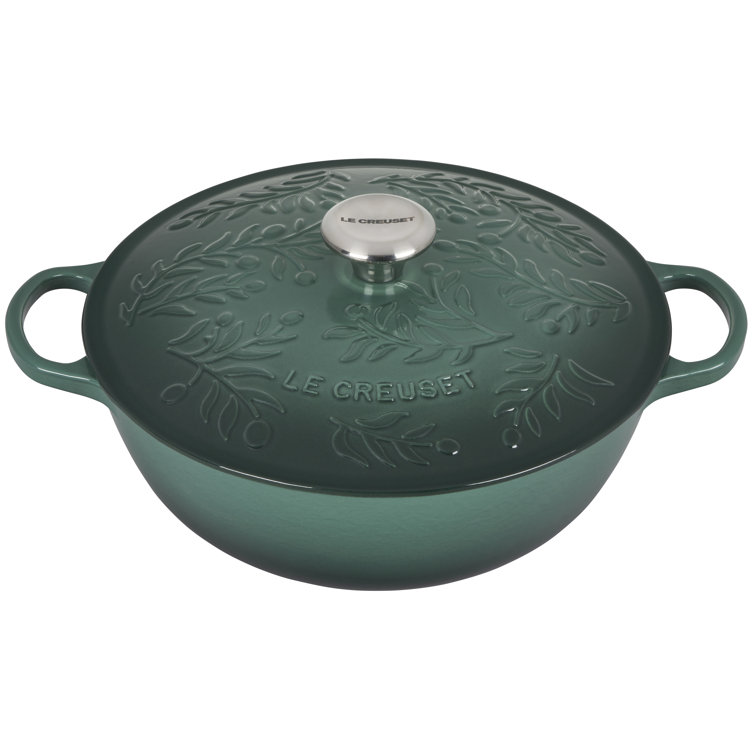 https://assets.wfcdn.com/im/67662001/resize-h755-w755%5Ecompr-r85/2123/212374775/Le+Creuset+Signature+Enameled+Cast+Iron+Olive+Branch+Collection+5.25+Qt+Soup+Pot+with+Embossed+Lid.jpg