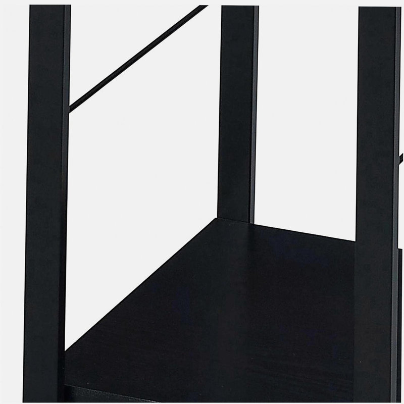  2-Shelf Rectangular Writing Desk