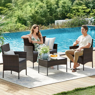 Ensemble modulaire d'extérieur 19,29 po avec coussins