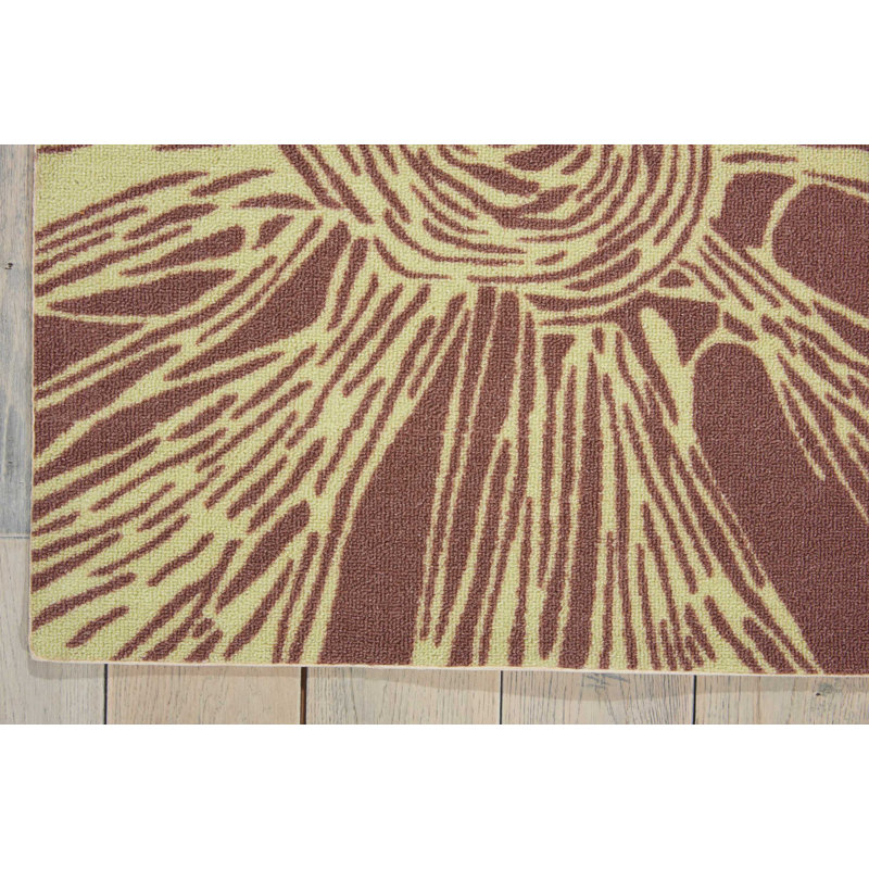 Tapis vert moderne Dian, Rectangle 10 pi x 13 pi
