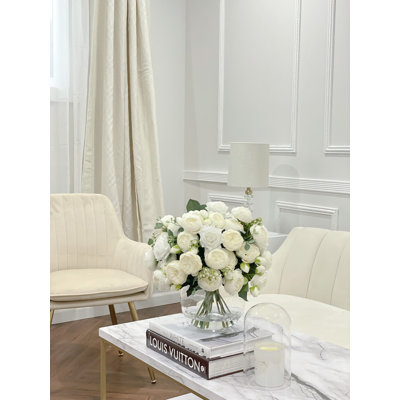 Hydrangea Arrangement in Vase