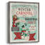 Bright Christmas Carnival, reproduction encadrée - bois massif-1195171964