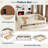 Arnhem Upholstered Daybed with USB and 2 Drawers-474894606