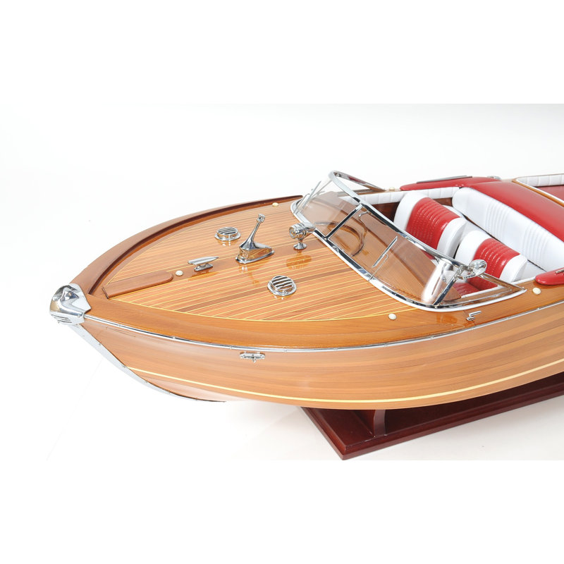 Bateau miniature Riva Aquarama Exclusive Edition, 10" H x 35" W x 9" D