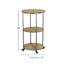 Chariot-bar roulant escamotable rond Ramos