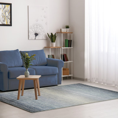 Tapis en laine tissé à la main Satsuma Ombre