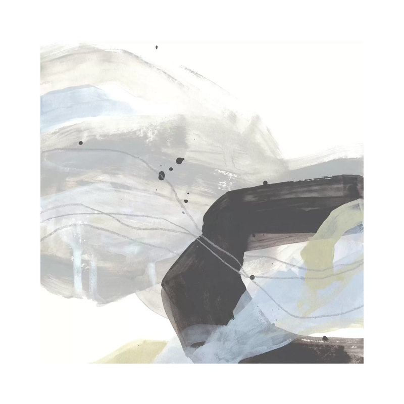 Wave Inflection IV by June Erica Vess - Wrapped Canvas Gallery-Wrapped Canvas Giclée, 30.48cm H x 30.48cm W