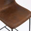 Tabouret de bar en polyuréthane avec pieds en métal-680151543-682210732