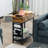 Mossvale End Table Set and Built-In Outlets