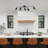 34'' 5 -Light Fixed Track Track Kit with Dimmable and Adjustable Head