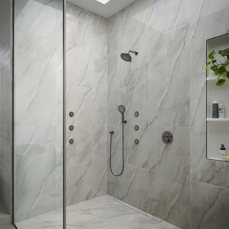 Grohtherm® Relaxa Shower Arm, Hard Graphite