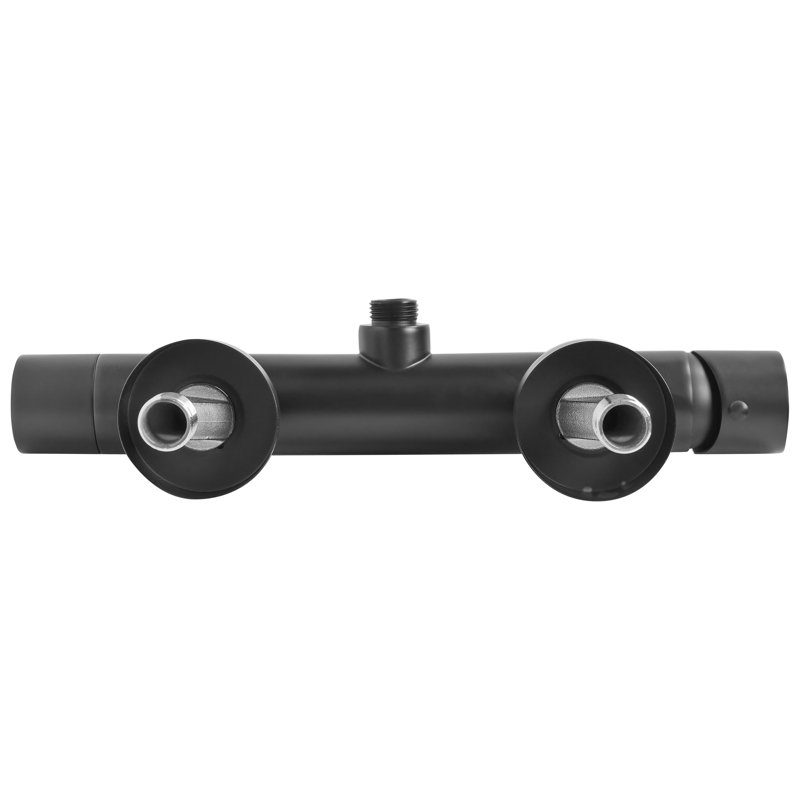Wall Mounted Bath Shower Mixer Tap MELIQUINA, Black