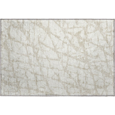Tapis ivoire Prisco lavable à la machine de qualité supérieure