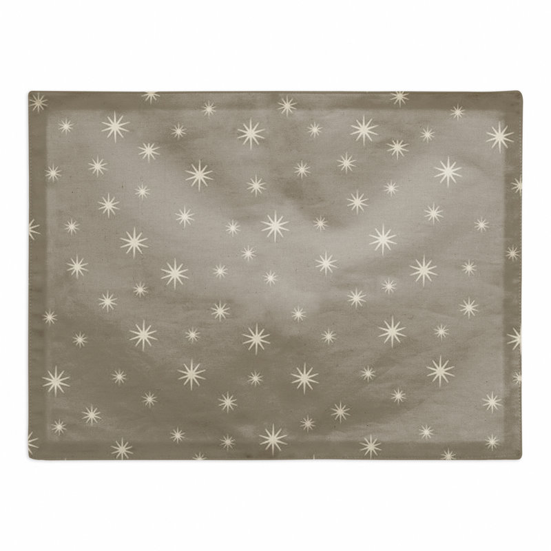 Napperon en coton 14 po Bickmore, Brun