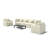 Valliere 7pc Multi-Chair Seating Set