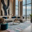 Machine Washable Beige Area Rug-106493853