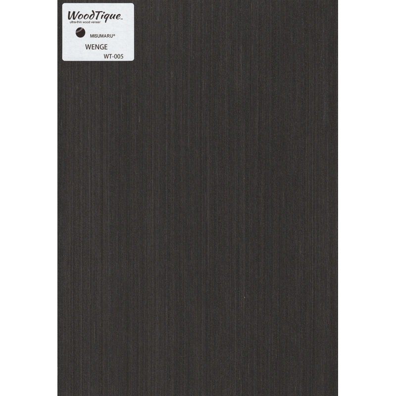 Feuille de placage de bois ultra-mince (wengé, grain droit)