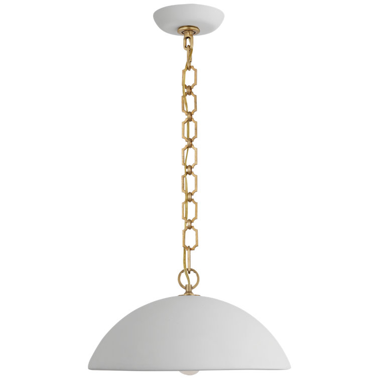 Elliot Large Pendant in Matte White