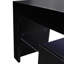 Meuble télé moderne noir 60 à 69 pouces avec télécommande 20 lumières à DEL décoratives, style pour téléviseurs-220870599-220870598