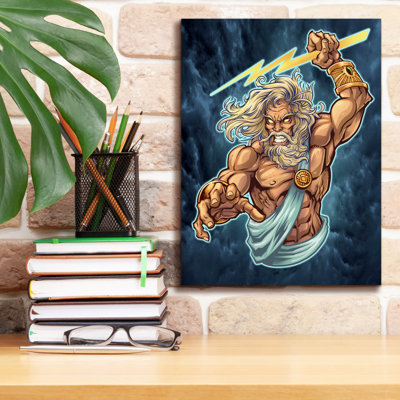 Hakim " Zeus Full Color " Print