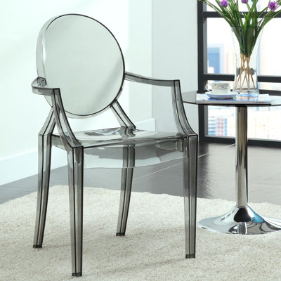 Casper Dining Armchair in Smoke