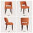 Upholstered Solid Wood Dining Side Chair-1023225747