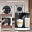 20Bar Espresso Cappuccino Machine, Coffee Machine with Automatic Milk Frother&Touch Screen,Coffee Machine for Cappuccino, Latte,Stain Steel