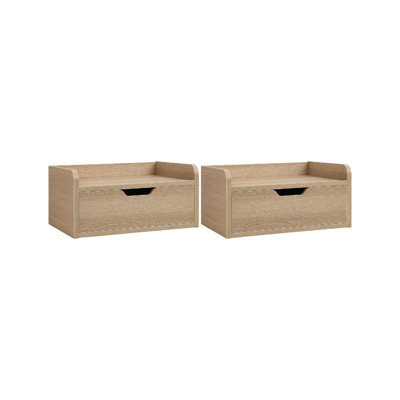 40cm W Manufactured Wood Bedside Table