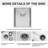 Undermount Kitchen Sink Single Bowl,Includes Drain Assembly No Additional Accessories