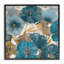 Élégante fleur bleue abstraite, estampe numérique par Studio W-870944703-870944691