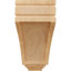 Corbeau en bois San Juan moyen l 5 po x P 6 po x H 10 1/2 po (paquet de 4)