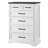 Deavion 44" Farmhouse 6 Drawer Dresser, Wide Chest of Drawers for Bedroom-1411530235