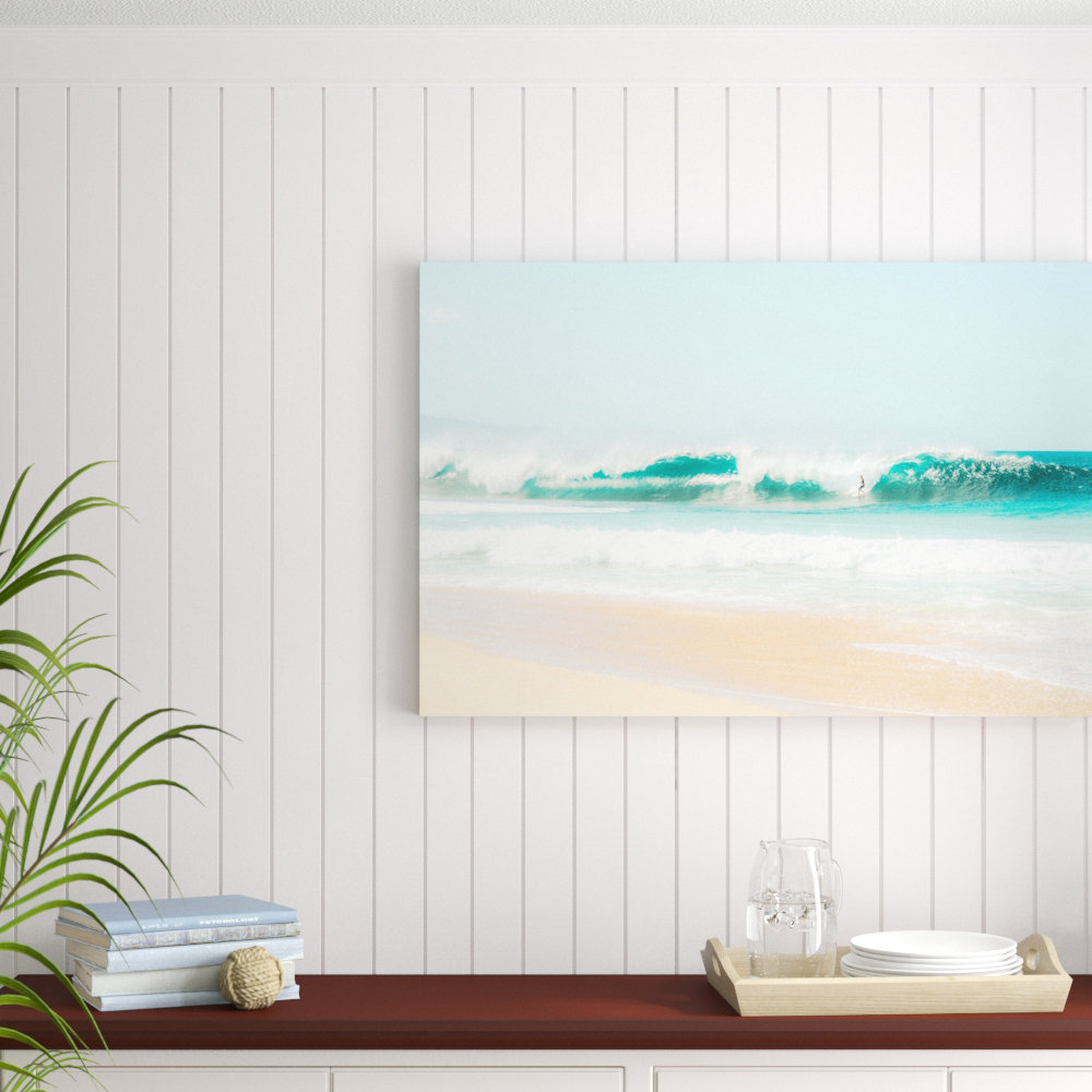 " Peace, Love, Surf " by Morgan Hartley Ebern Designs