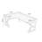 Nut-brown L-Shaped Solid Wood writing desk-118614620