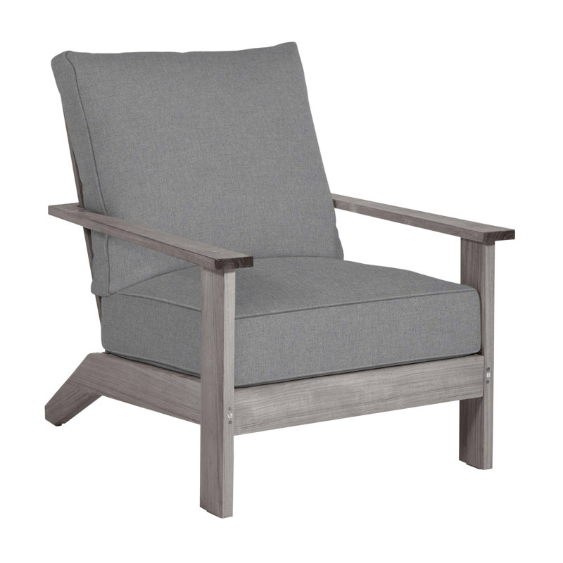 Ashland Teak Lounge - Huître, InsideOut® Rollo ‑ lin dentelle, Welt, Huître teck