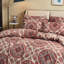 Ensemble de housse de couette réversible en microfibre beige-1377489209