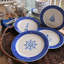 Assiettes à salade nautiques