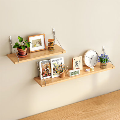Abhinandan Wood Floating Shelf