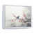 White Floater Framed