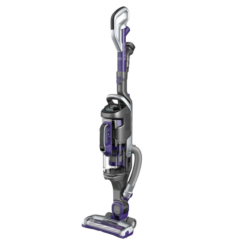 BLACK+DECKER POWESERIES+ 20-Volt MAX Lithium-Ion Cordless Bagless Stick Vacuum Cleaner, Purple