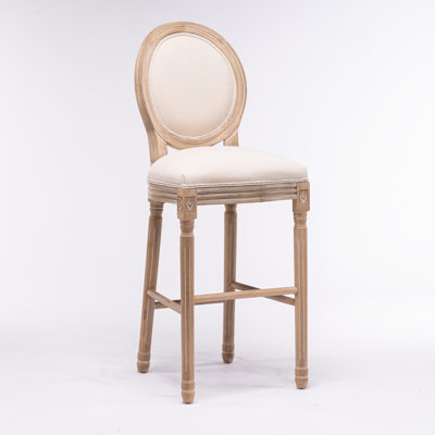 2 pièces French Country - Siège beige, structure en bois robuste et stable de 2 structures solides coussinées