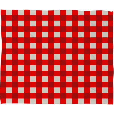 Jeté en molleton Holli Zollinger Gingham