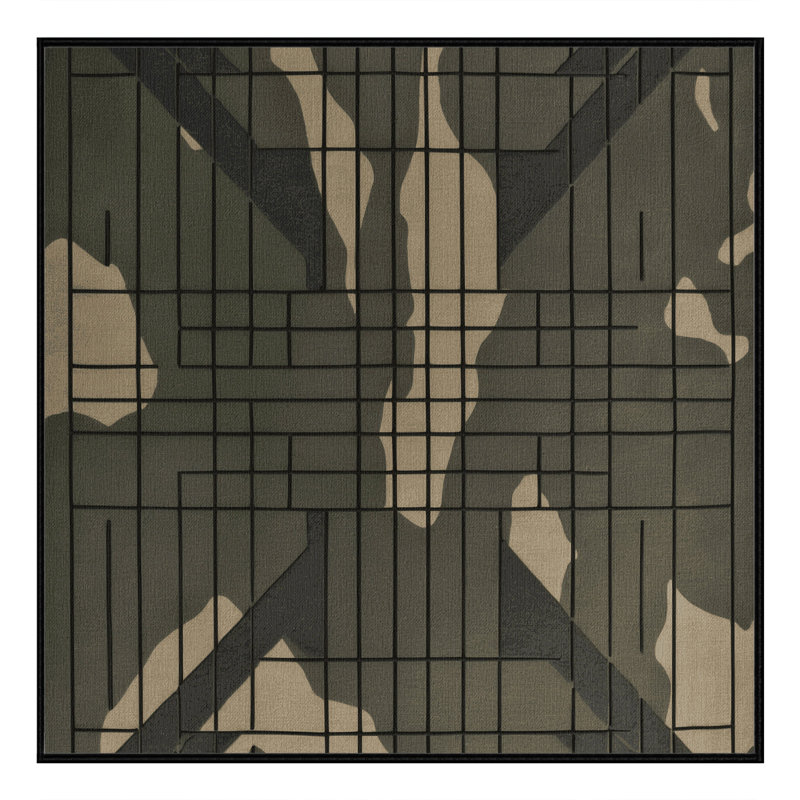 Delta Drift Rug, Square 7'