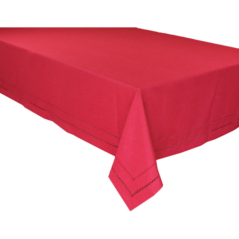 Nappe Goudy, Rouge, L 108 po x l 65 po