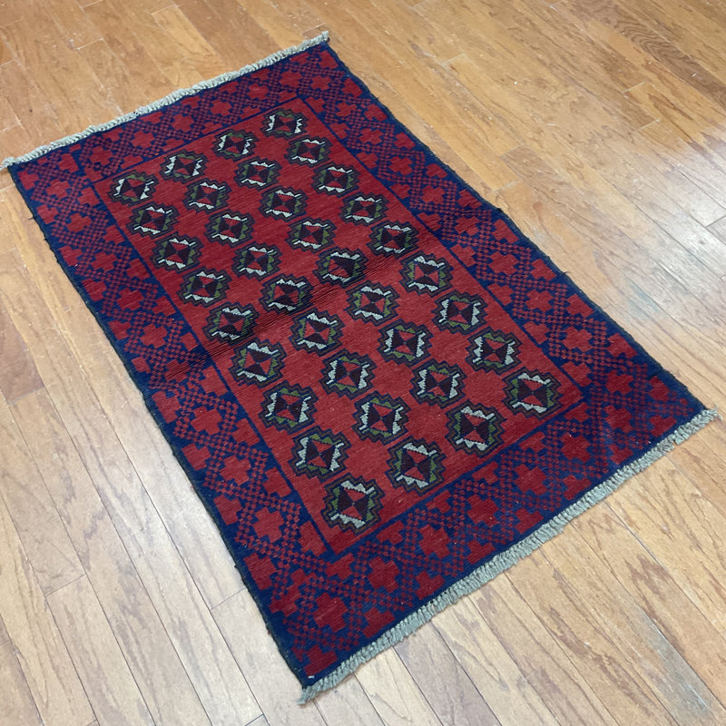  Handmade Balouchi Wool Rug