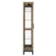 Quinn V Lighted Curio Cabinet